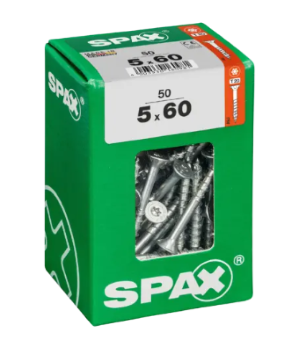 SPAX Universalschraube WIROX, 5 x 60, 50 Stück, 4191010500607